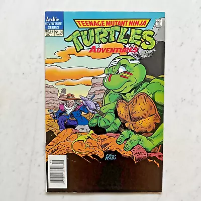 Buy Teenage Mutant Ninja Turtles Adventures #61 Newsstand Archie Comic Book 1994 • 15.80£