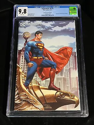 Buy CGC 9.8 SUPERMAN ‘78 # 1 & BATMAN ‘89 # 1 Slab & Time DC Comic Book 1st & 2nd Pt • 160£