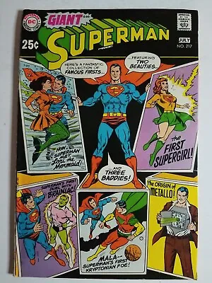 Buy Superman (1939) #217 - Very Good/Fine - 80 Page Giant  • 15.93£