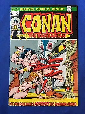 Buy Conan The Barbarian #25 FN+ (6.5) MARVEL ( Vol 1 1973) 1st Buscema Art • 14£
