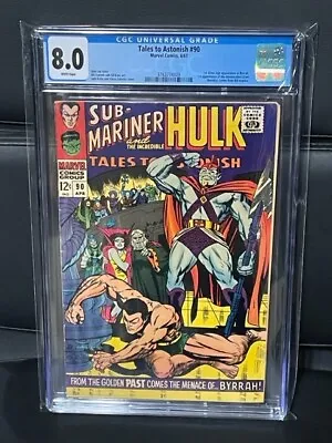 Buy Tales To Astonish 90 Cgc 8 White Pages • 319.01£