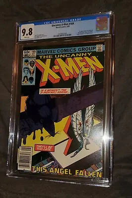 Buy Uncanny X-Men #169 CGC 9.8 NM/M White Pages From 1983 (Newsstand Ed W/ UPC) • 158.31£