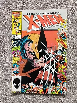 Buy Marvel Comics The Uncanny X-men #211 • 8.99£