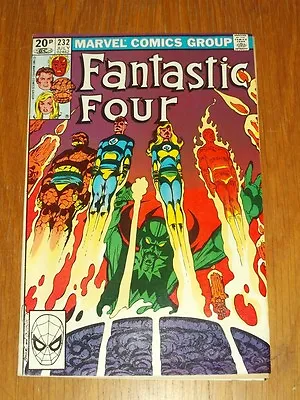 Buy Fantastic Four #232 Fn (6.0) Marvel Comics July 1981 • 3.99£