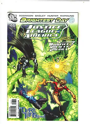 Buy Justice League Of America #46 NM- 9.2 DC Comics 2010 Brightest Day, JSA App. • 1.77£