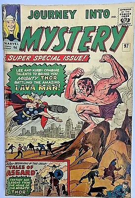 Buy Journey Into Mystery Thor 97 Marvel Silver Age 1963 1st App Of Bor  • 170£