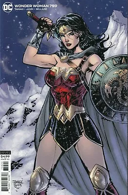 Buy Wonder Woman # 759 B Variant Cover First Print DC Comics 2020 NEW • 12.38£