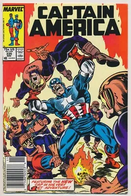Buy Captain America #335 Comic Book - Marvel Comics! • 4.75£