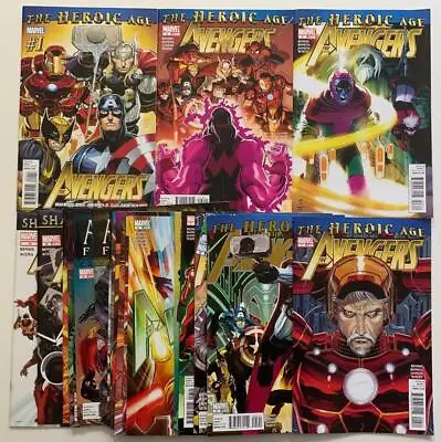 Buy Avengers #1 To #34 + 12.1 + 24.1 Complete Series (Marvel 2010) 36 X FN+ To NM • 125£