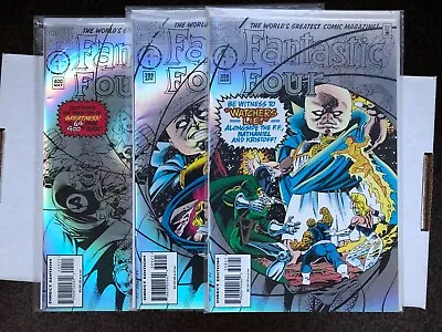 Buy Fantastic Four 398,399,400 (1995) Prism Foil Cover Collectors Edition • 19.99£