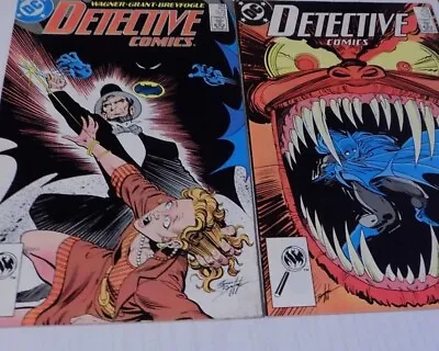 Buy Batman Detective Comics - #592 #593 - 2 Issue Run - 1988 - Grant & Breyfogle • 5£