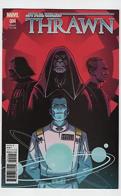 Buy Star Wars Thrawn #4 Casper Wijngaard 1:25 Variant Darth Vader Marvel Comic 2018 • 118.58£