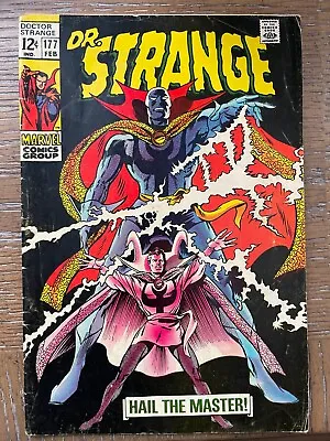 Buy Doctor Strange #177 Comic Book, Very Good, Marvel 1969, Debut Of New Costume • 43.47£