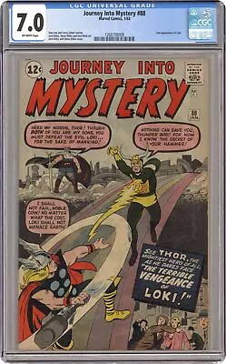 Buy Thor Journey Into Mystery #88 CGC 7.0 1963 1268708009 • 1,000.76£