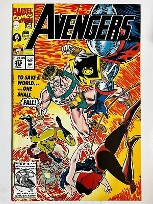 Buy The Avengers Issue #359 Marvel Comics Great Condition February 1992 Bag & Board • 2.99£