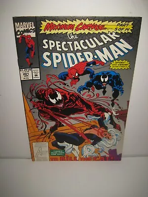 Buy The Spectacular Spider-Man #201 June 1993 Marvel Comics Maximum Carnage • 4.69£