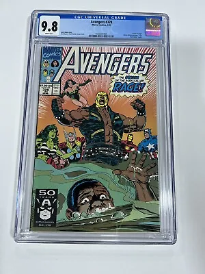Buy Avengers 328 Cgc 9.8 White Pages Marvel 1991  • 79.94£