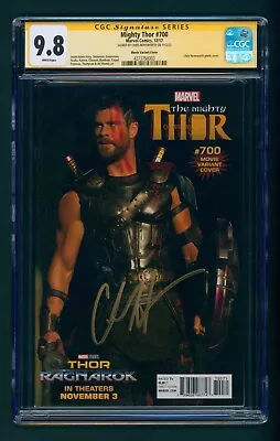Buy Thor #700 (2017) Movie Variant CGC 9.8 SS CHRIS HEMSWORTH AUTO! Ragnarok • 598.84£