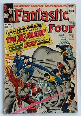 Buy Fantastic Four 28 £100 1964. Postage On 1-5 Comics 2.95 • 100£