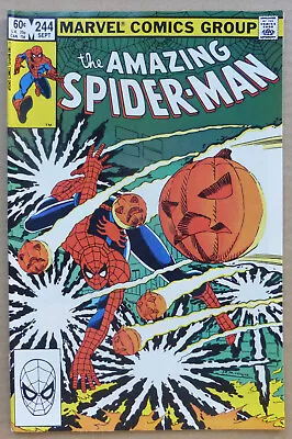 Buy The Amazing Spider-man #244, With  Hobgoblin  Appearance, High Grade Vf/nm. • 18£
