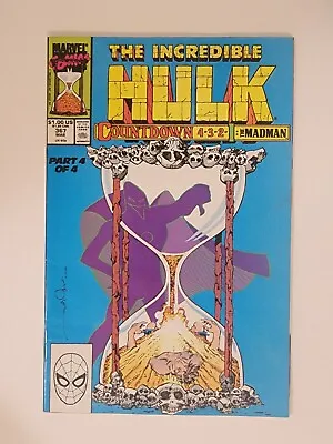 Buy Incredible Hulk #367 Marvel Comics 1990 Countdown Madman Immortal • 2.24£