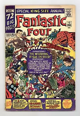 Buy Fantastic Four Annual #3 GD/VG 3.0 1965 • 38.57£