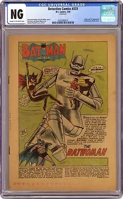 Buy Detective Comics (1937 1st Series) 233 CGC Coverless 4202680013 1st Batwoman • 466.48£