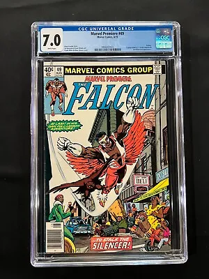 Buy Marvel Premiere #49 CGC 7.0 (1979) - 1st Solo The Falcon • 47.41£