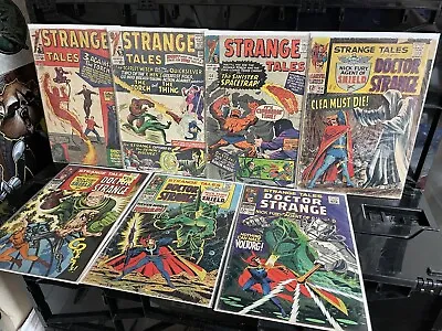Buy Strange Tales Silver Age Comic Lot 7 Total 122 128 132 154 157 162 166 • 158.32£