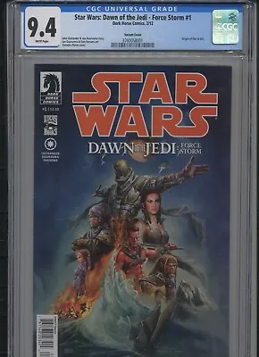 Buy Star Wars Dawn Of The Jedi Force Storm #1 Cgc Graded 9.4 2012 Dark Horse Comics • 228.69£