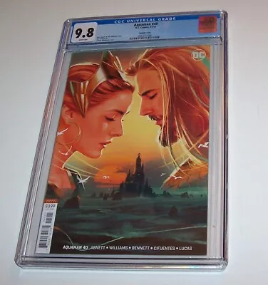 Buy Aquaman #40 - DC 2018 Modern Age Variant Issue - CGC NM/MT 9.8 • 48.15£