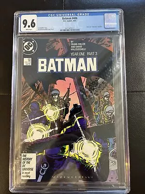Buy Batman #406 (1987) CGC 9.6 White Pages Frank Miller! Part 1 Of 3 “Year One” • 67.09£
