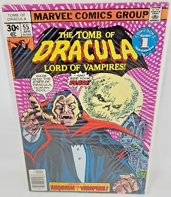 Buy Tomb Of Dracula #55 Janus Name 1st Mentioned *1977* 6.5 • 8.73£