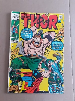 Buy The Mighty Thor No 184. 1st App Of  The Silent One. Galactus App. 1971 Marvel  • 9.99£