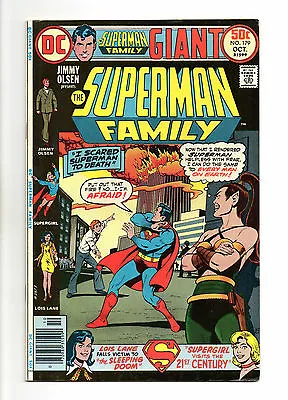 Buy Superman Family Vol 1 No 179 Oct 1976 (VFN) Giant Size 68 Pages, DC, Bronze Age • 14.99£