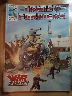 Buy RARE Transformers Comics Issues 46-50 '86 Marvel UK Feat. Iron Man • 29£