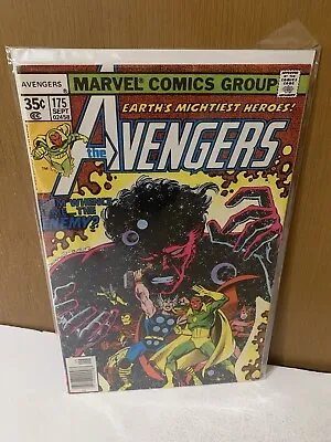 Buy Avengers 175 🔑1978 Origin Of Korvak🔥Cosmic Form🔥George Perez🔥Bronze🔥VF • 7.90£