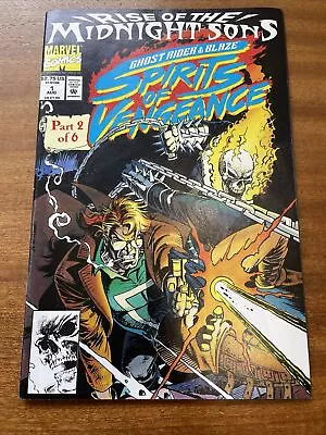 Buy Ghost Rider And Blaze #1 Spirits Of Vengeance +poster (CJ1) • 4£