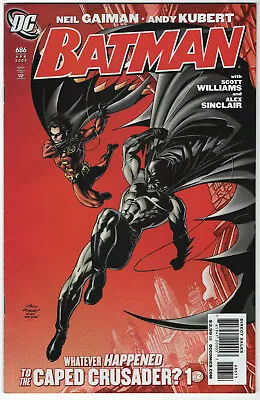 Buy Batman # 686 Rare 3rd Printing DC Comics 2009 Neil Gaiman Andy Kubert Cover • 63.85£