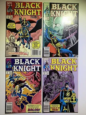 Buy Black Knight #1 - #4 FULL Series Run, All Newsstands Marvel (1990) • 26.99£