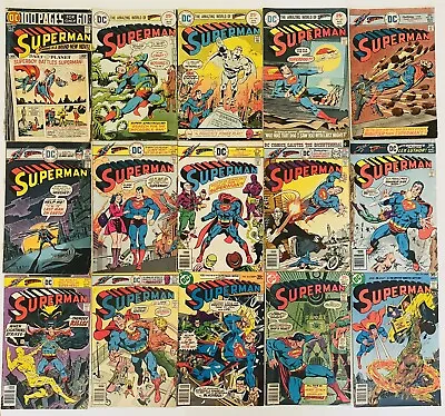 Buy Lot X 24 Superman 1975 DC Comic #284-287 291 294 298-304 315-316 319-324 • 49.97£