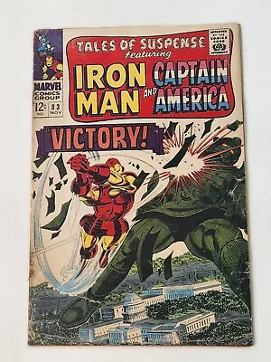 Buy Tales Of Suspense 83 Iron Man Captain America 1st App Tumbler Silver Age 1966 • 16£