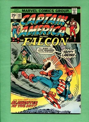 Buy Captain America #192 Falcon 1st App. Karla Sofen Marvel Comics Dec. 1975 • 3.15£