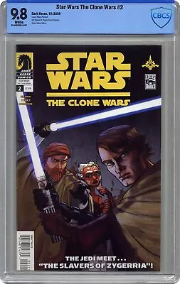 Buy Star Wars Clone Wars #2 CBCS 9.8 2008 20-46F85D1-007 2nd App Ahsoka Tano • 300.43£