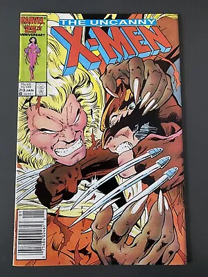 Buy Uncanny X-Men #213 Marvel Comics 1st Cameo Appearance Of Mr. Sinister 🔑🔥 • 15£