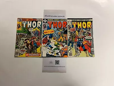 Buy 3 Mighty Thor Marvel Comics Books #274 275 278 Buscema 8 SM11 • 8.22£