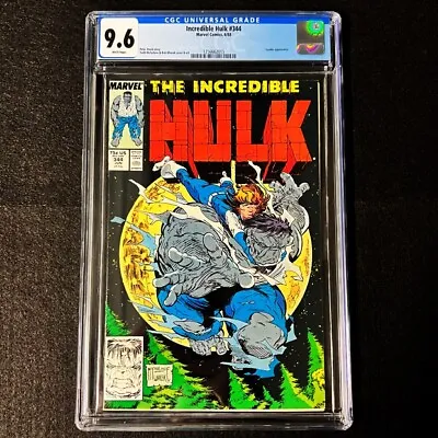 Buy Incredible Hulk #344 CGC 9.6 Todd McFarlane Cover. • 98.91£