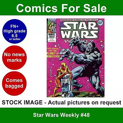 Buy Star Wars Weekly #48 Comic - FN/VFN Clean 03 Jan 1979 - Marvel UK • 5.99£