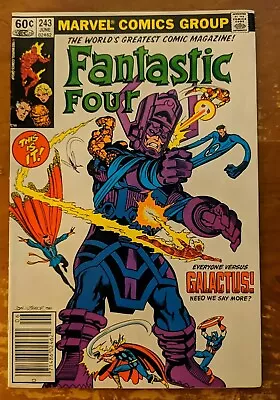 Buy Fantastic Four #243 Newsstand Marvel 1st Series (6.0 FN) John Byrne (1982) • 14.23£