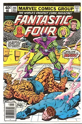 Buy Fantastic Four #206 Near Mint/Mint (9.8) 1979 Marvel Comic • 55.93£